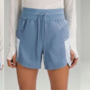 NWT Lululemon WovenAir High-Rise Hiking Short 4"